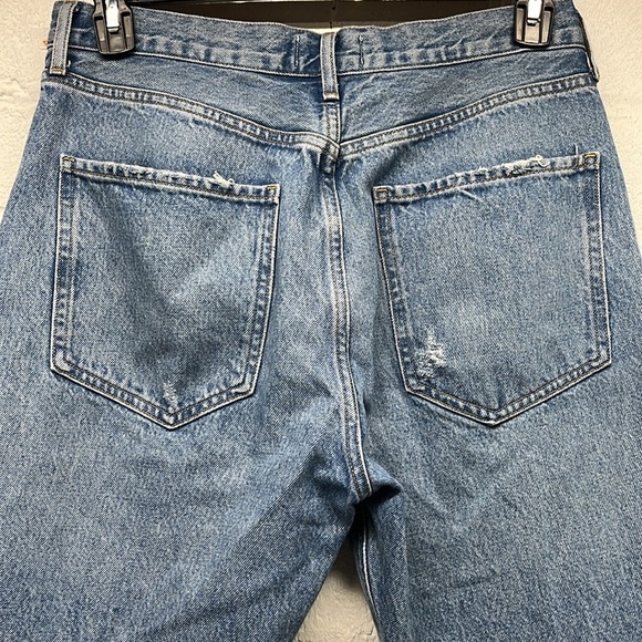 AGOLDE Riley Crop Jeans size 30 with fly buttons - Picture 6 of 8